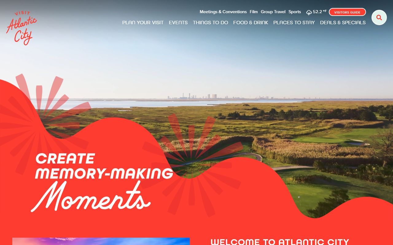 Atlantic City website 24 hour booking