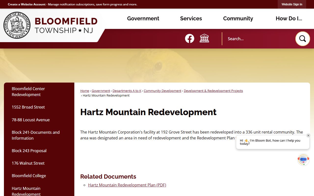 Bloomfield Police 24 hour booking