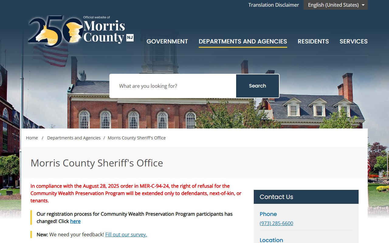Morris County Sheriff 24 hour booking records