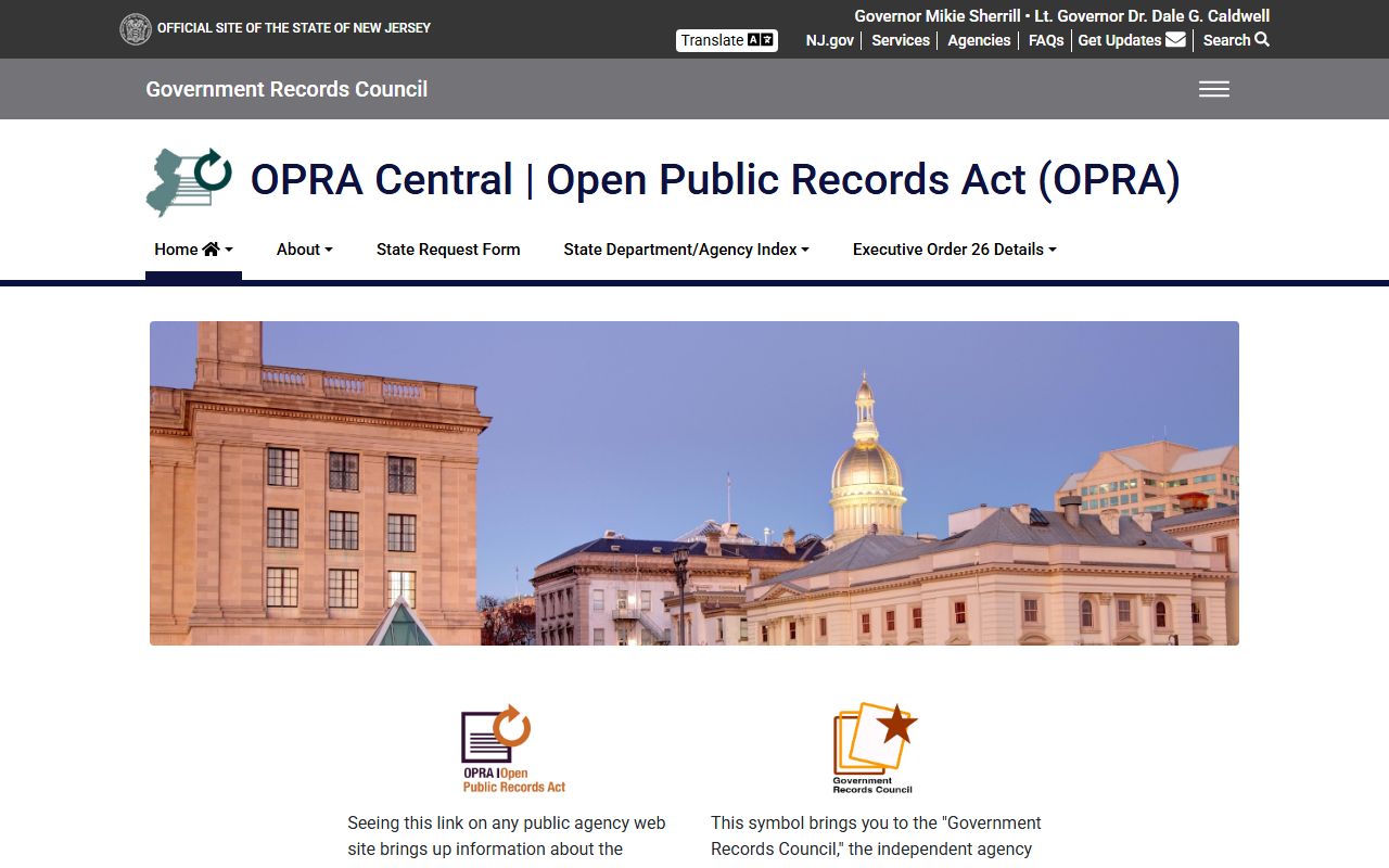 Middlesex County 24 hour booking OPRA portal